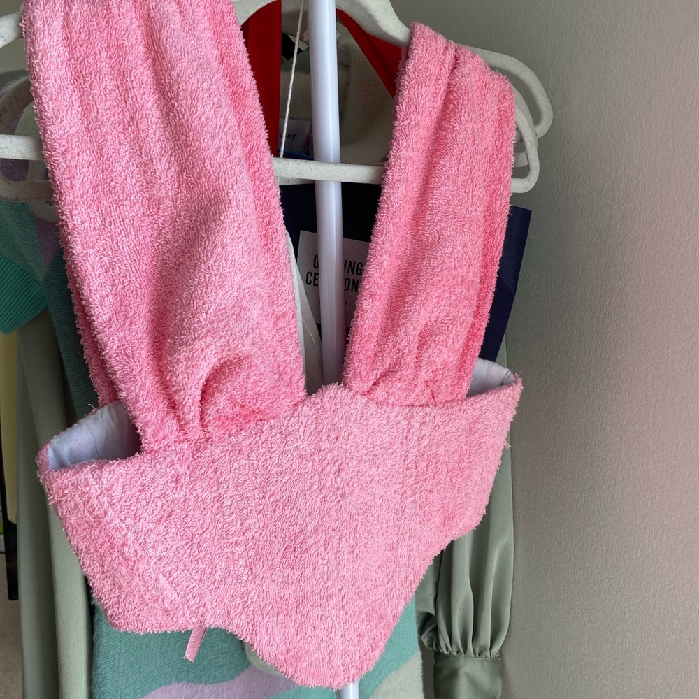 Handmade Pink Corset by Swayed Stature
